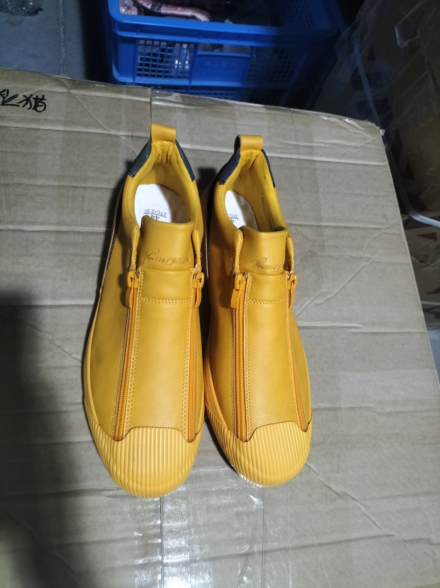 Herren Freizeit-Sneaker mit Reißverschluss