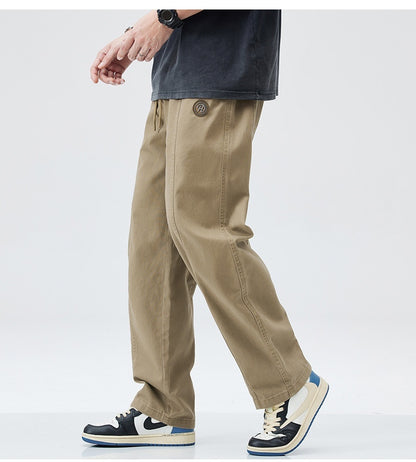 UrbanStoff | Baumwoll Freizeithose mit Fleecefutter