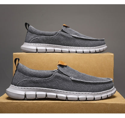 Herren Übergröße Canvas Slipper