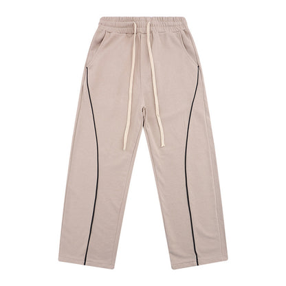 UrbanStoff | Warme Strickhose mit Samt