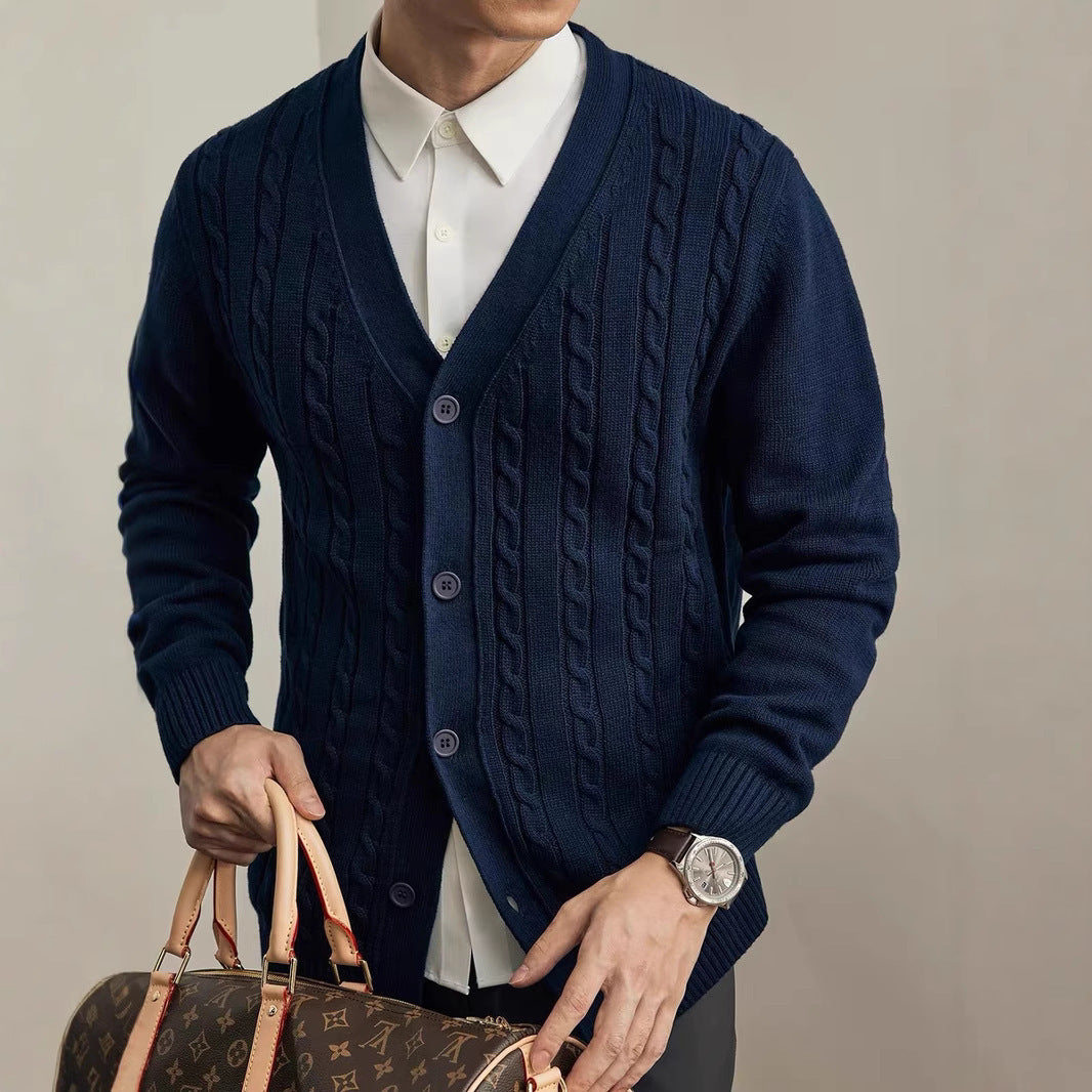 UrbanStoff | Strick Cardigan Pullover