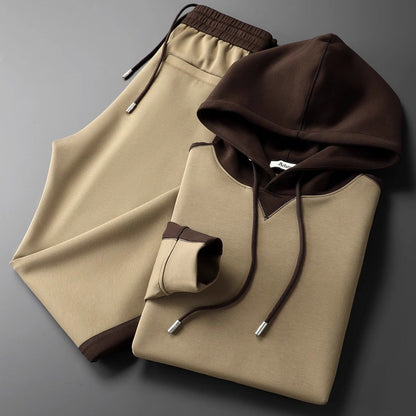 UrbanStoff | Patchwork Hoodie Jogginganzug Herren