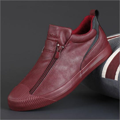 Herren Freizeit-Sneaker mit Reißverschluss