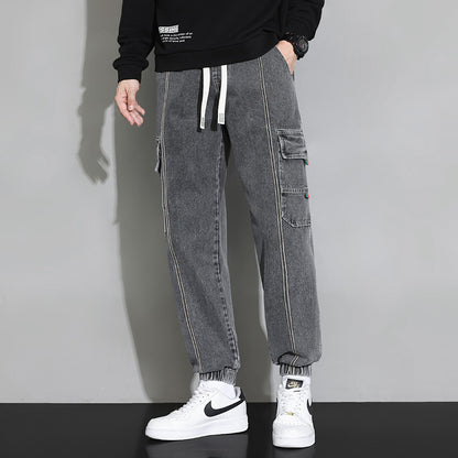 Retro Cargo Jeans Jogginghose
