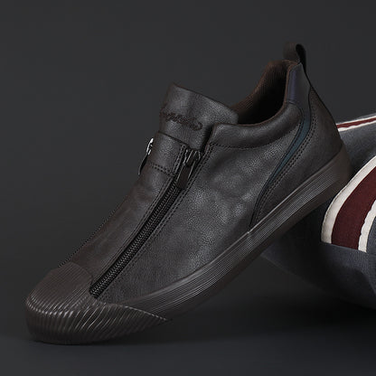 Herren Freizeit-Sneaker mit Reißverschluss