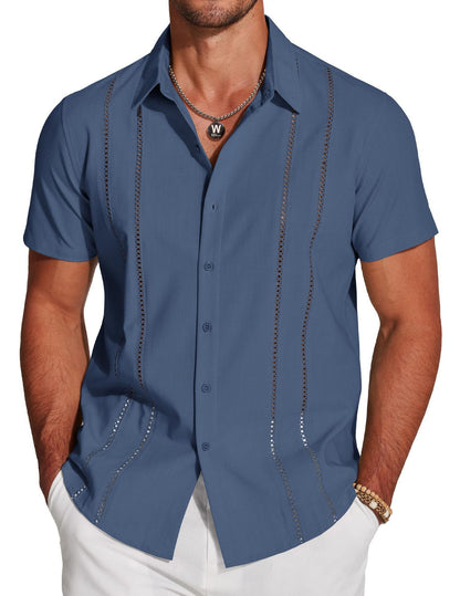 Kurzarmhemd im Hawaii-Stil