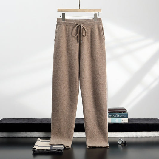 UrbanStoff | Kaschmir Strick-Freizeithose