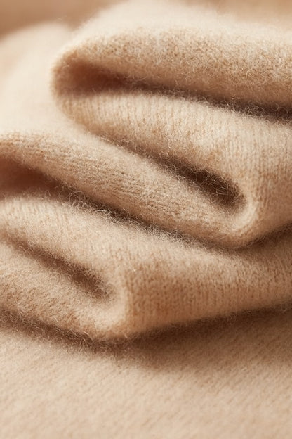 Strickpolo mit Reißverschluss