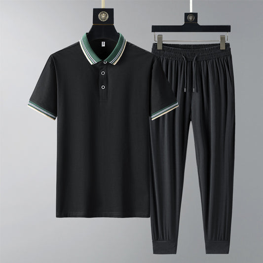 UrbanStoff | Schnelltrocknendes Polo & Hosen-Set