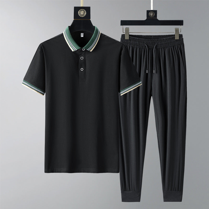UrbanStoff | Schnelltrocknendes Polo & Hosen-Set