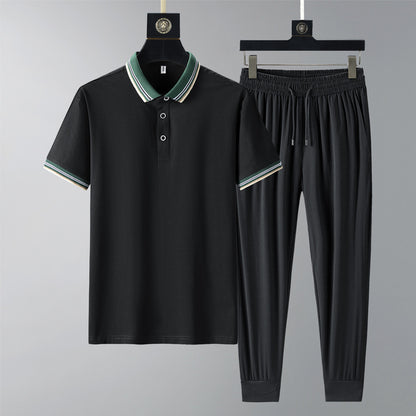UrbanStoff | Schnelltrocknendes Polo & Hosen-Set