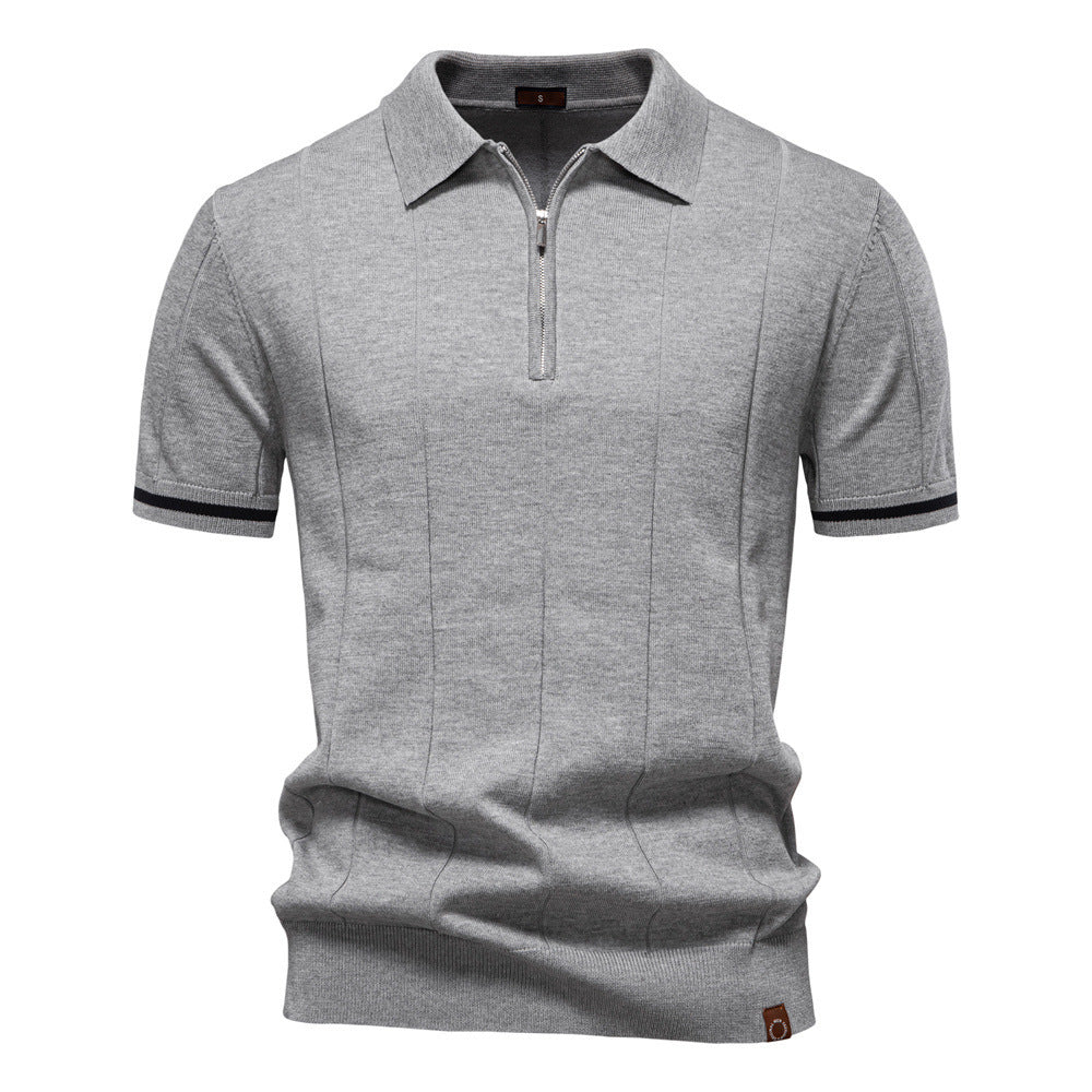 Herren Woll-Poloshirt