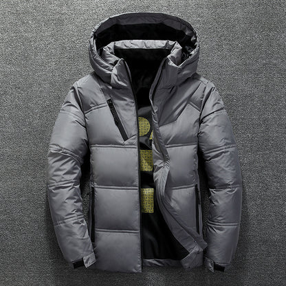 Warme Herren Kapuzenjacke