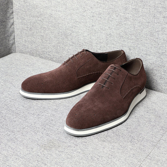 Elegante Wildleder Oxfordschuhe