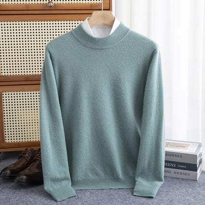 UrbanStoff | Halbkragen Wollpullover