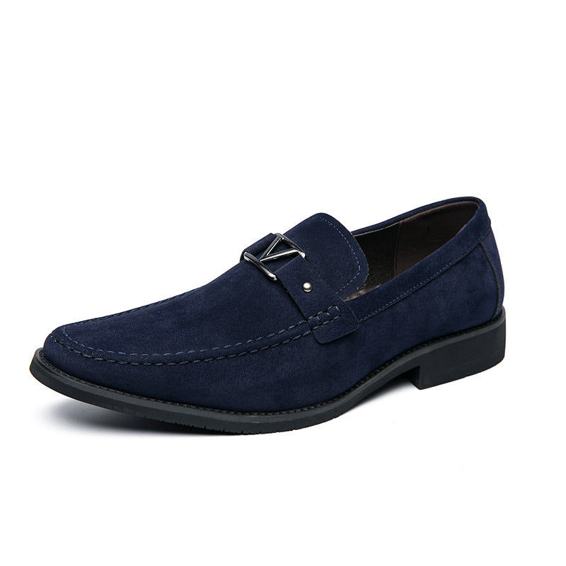 Freizeitschuhe aus Leder mit Lochmuster