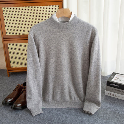 UrbanStoff | Halbkragen Wollpullover
