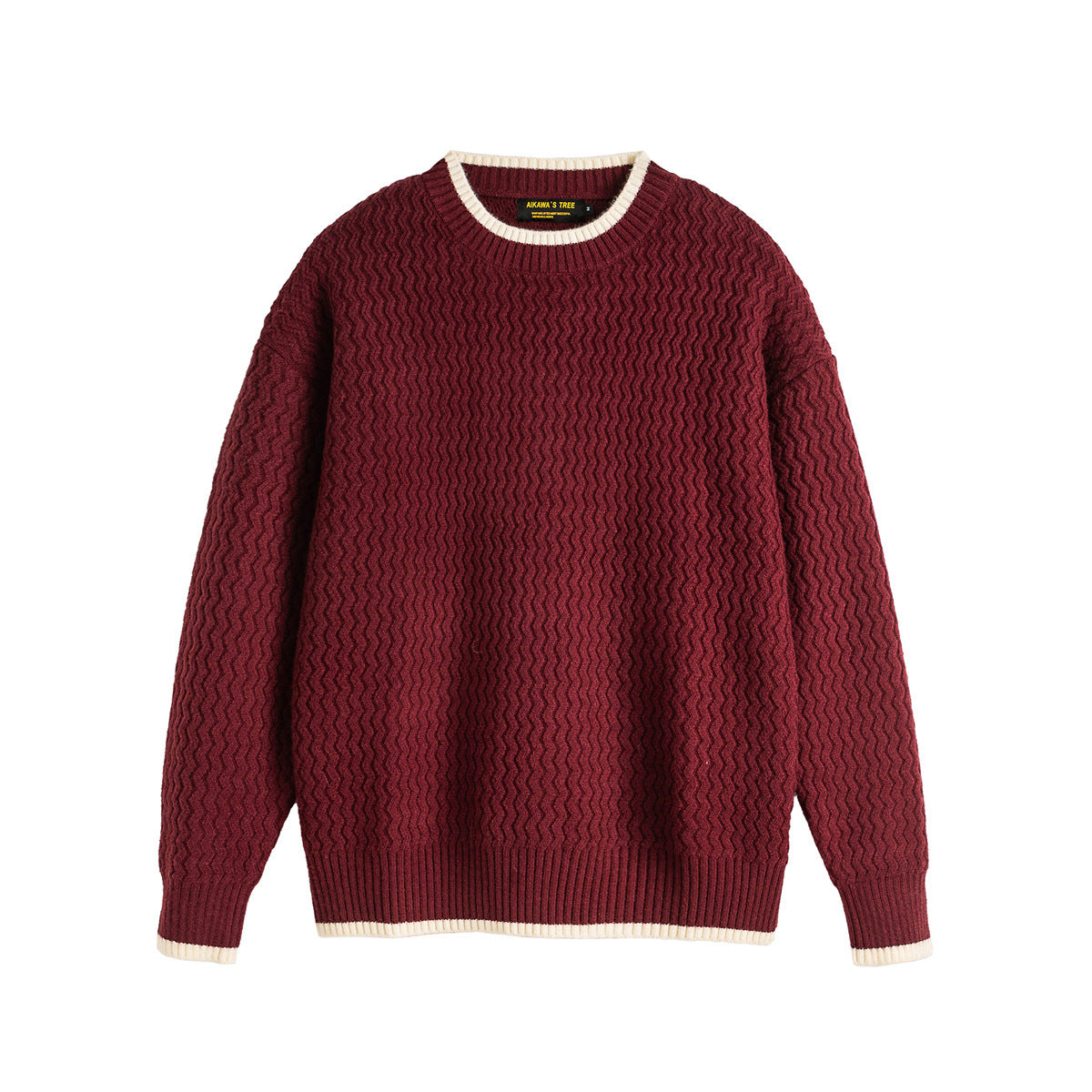 Herren Strickpullover Rundhals