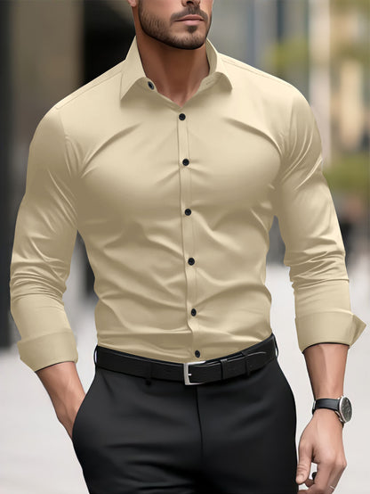 UrbanStoff | Langarm Business Casual Hemd