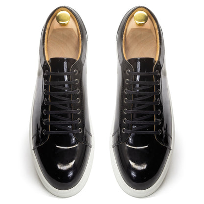 Luxus Lackleder Sneaker