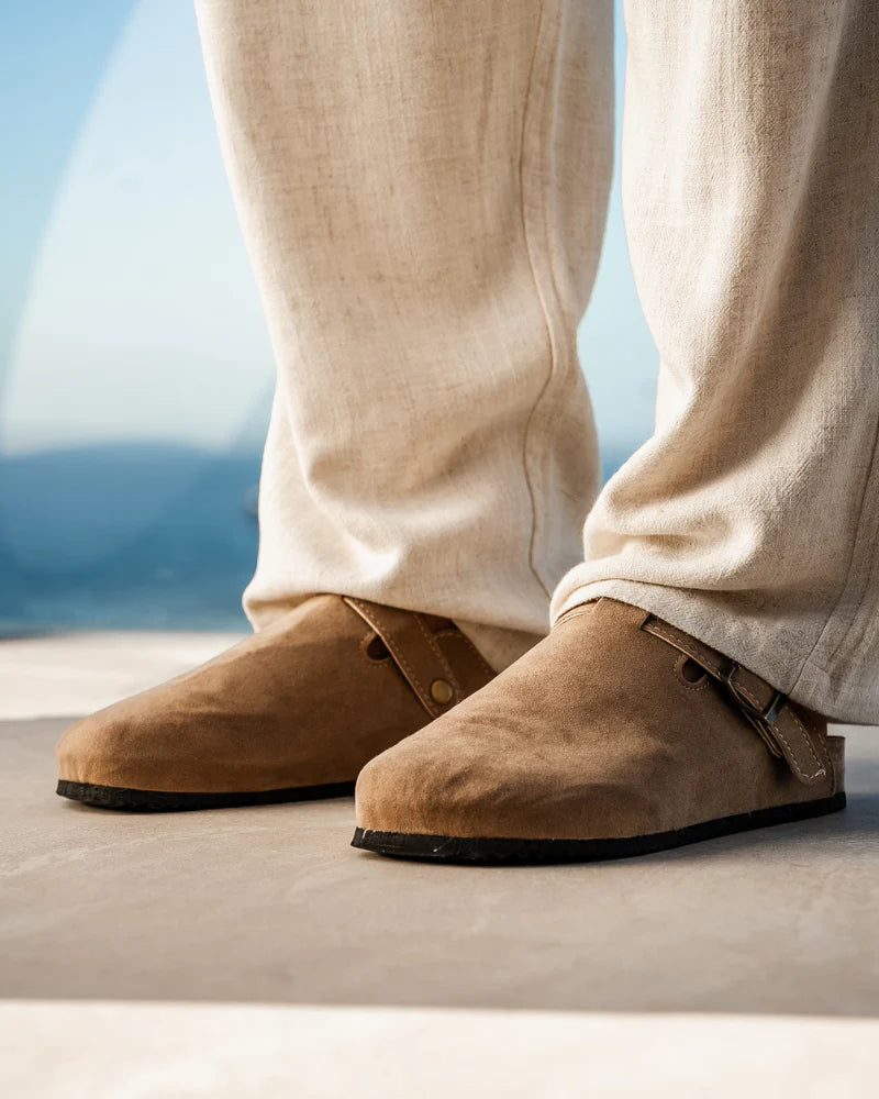 Premium-Wildleder-Clogs