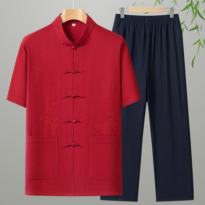 UrbanStoff | Lässiges Baumwoll Zweiteiler Outfit