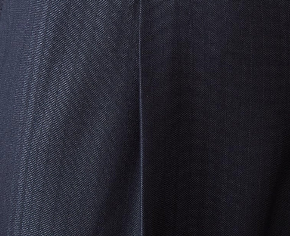 Gestreifte High-Waist Anzughose