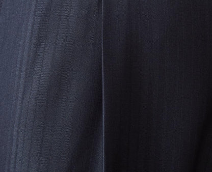 Gestreifte High-Waist Anzughose