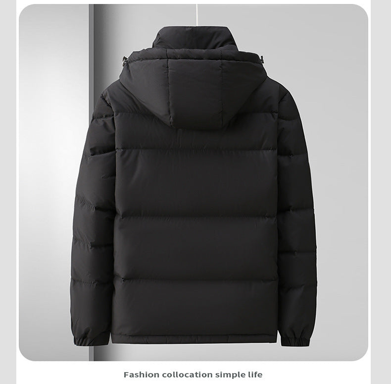 UrbanStoff | Hochwertige Kapuzen-Daunenjacke