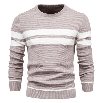 Herren Streifenpullover