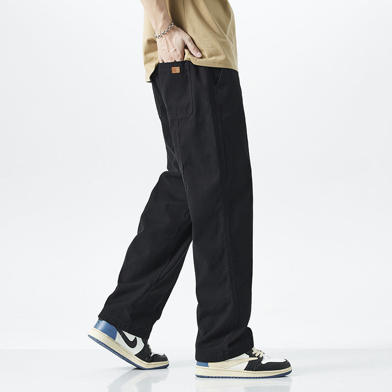 UrbanStoff | Baumwoll Freizeithose mit Fleecefutter