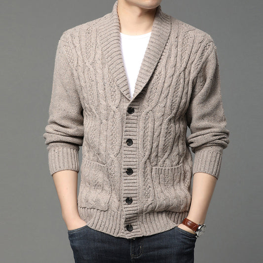 UrbanStoff | Strickjacke Jacquard