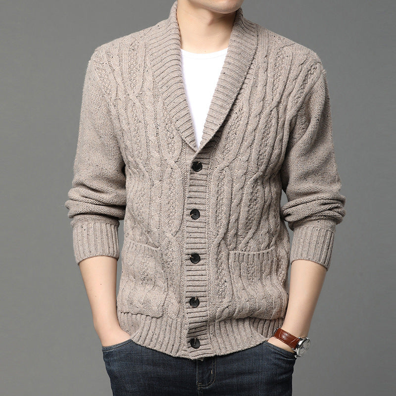 UrbanStoff | Strickjacke Jacquard