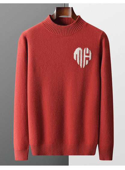 UrbanStoff | Herren Wollpullover Rundhals