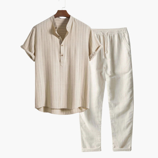 UrbanStoff | Kurzarmhemd & Hosen Set