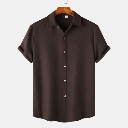 UrbanStoff | Lässiges Kurzarmhemd