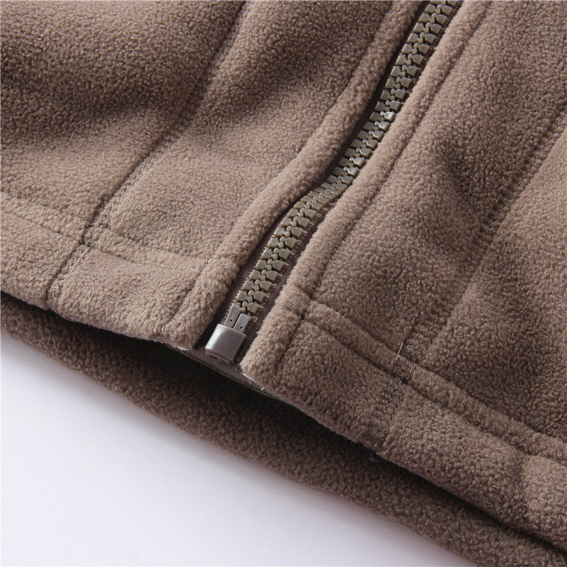 Herren Fleecejacke Wende-Style