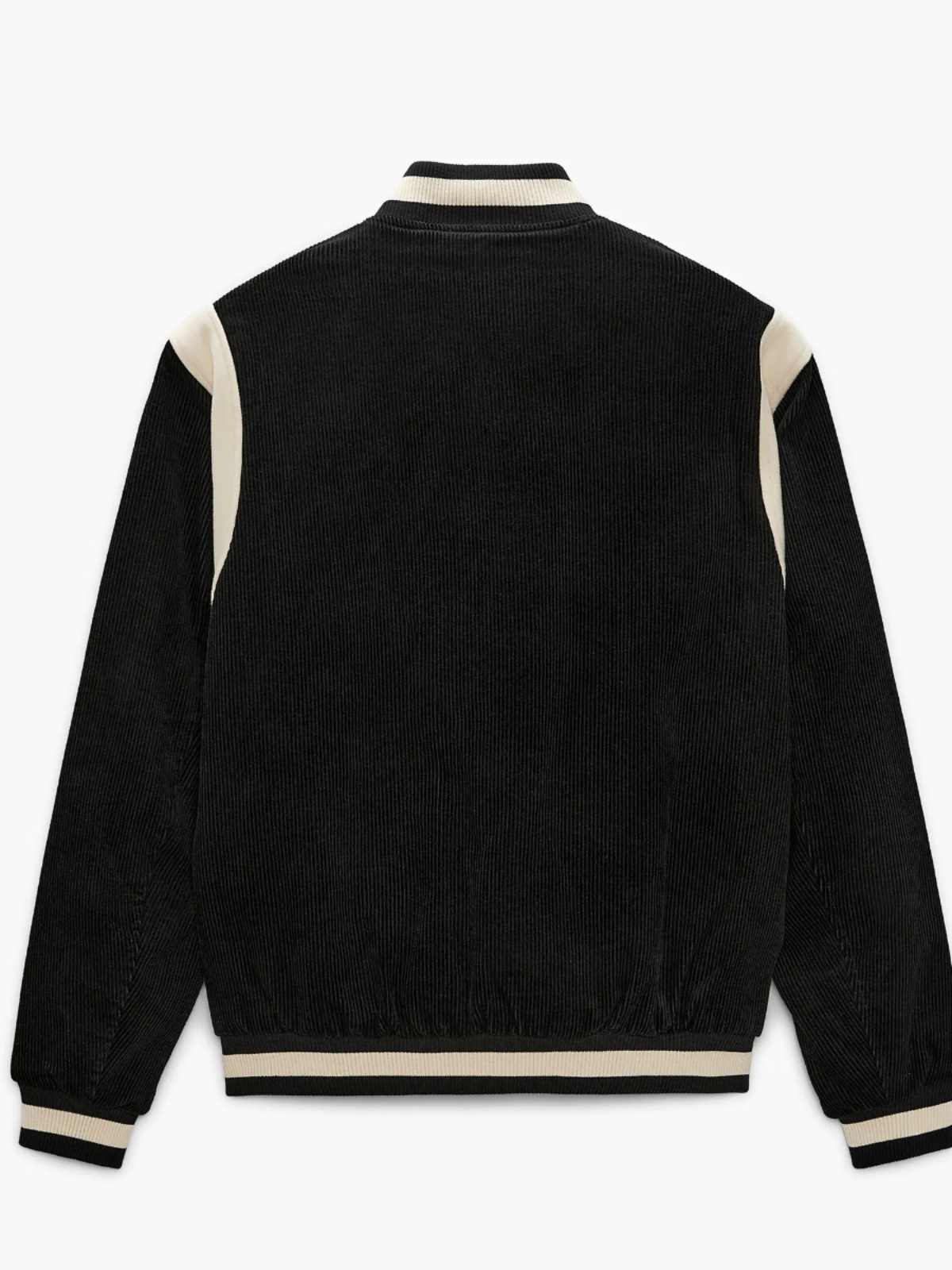 Cordjacke im Baseball-Stil