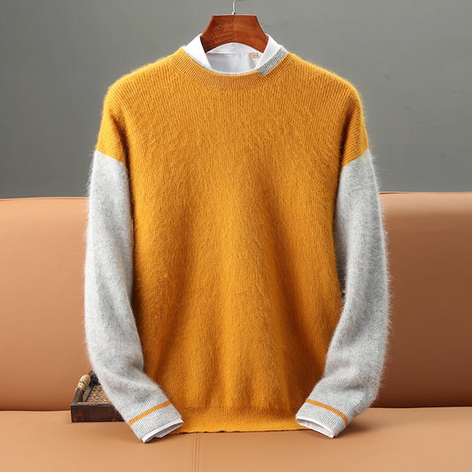 UrbanStoff | Warmer Strickpullover Rundhals