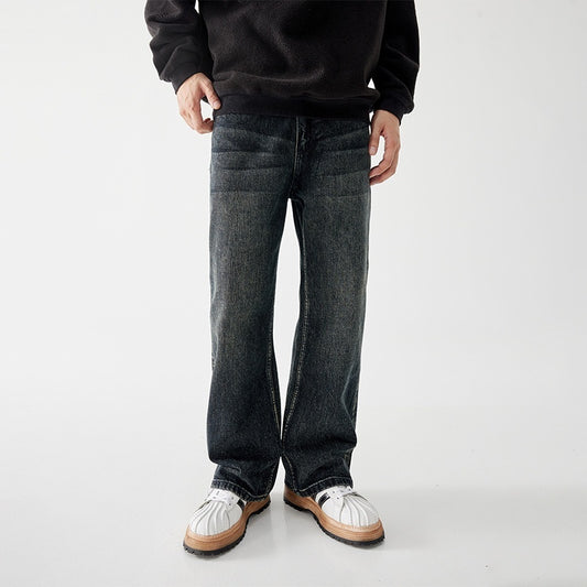 UrbanStoff | Skinny Hose mit mittlerem Bund
