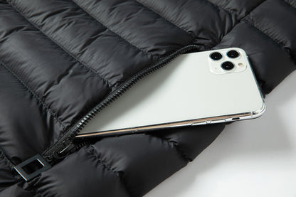 UrbanStoff | Wattierte Jacke mit Kapuze