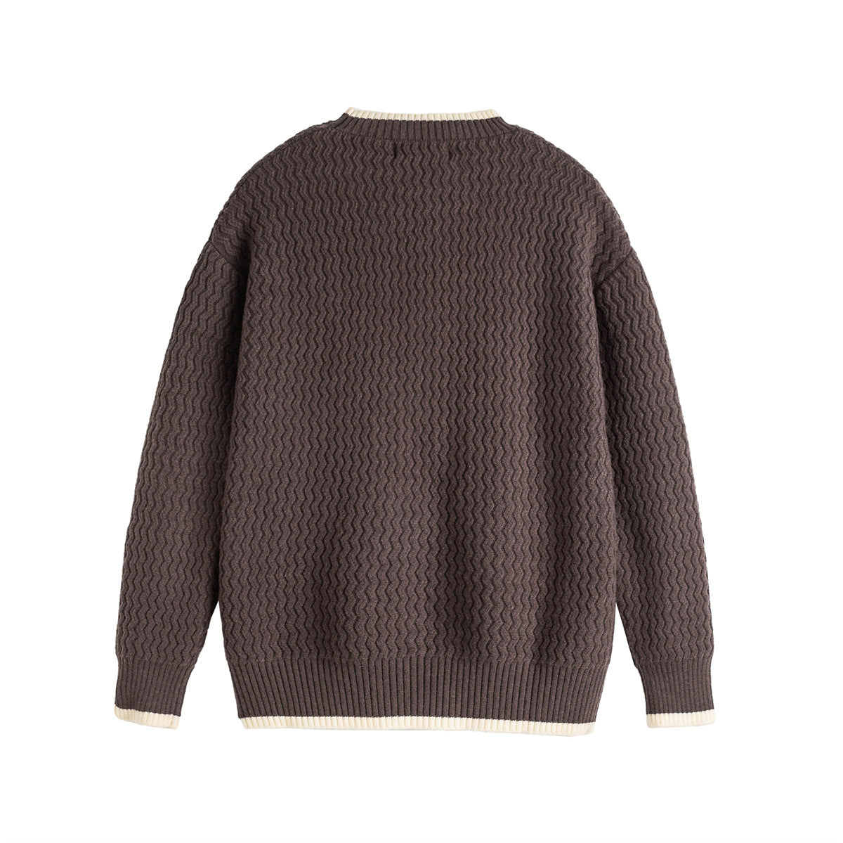 Herren Strickpullover Rundhals