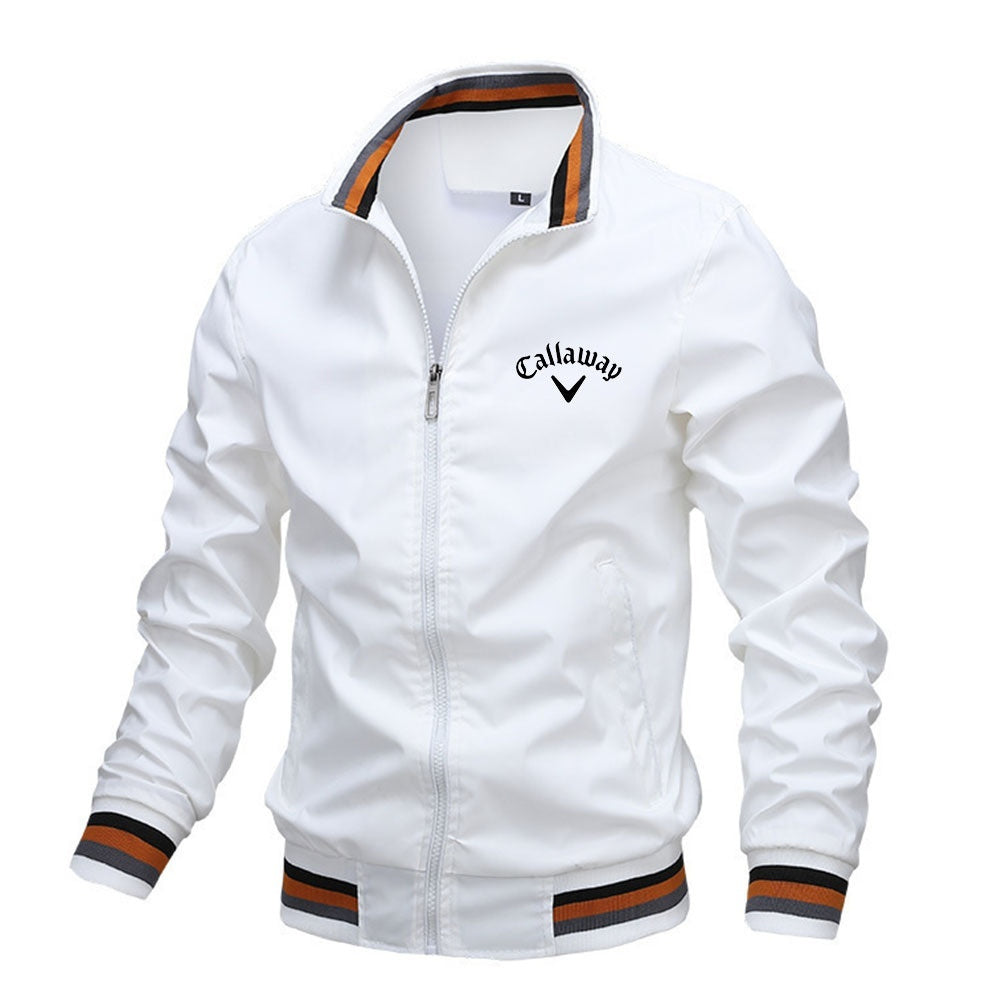 Herren Freizeit Stehkragenjacke