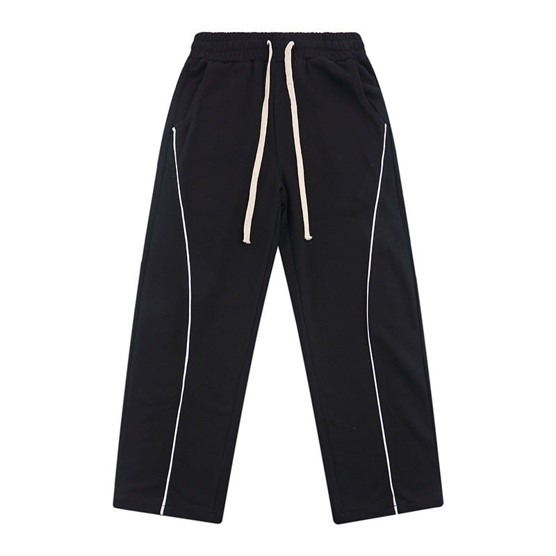 UrbanStoff | Warme Strickhose mit Samt
