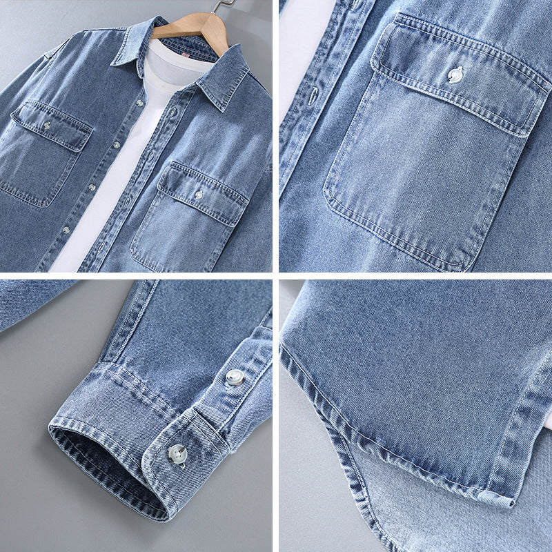 UrbanStoff | Retro Washed Jeanshemd