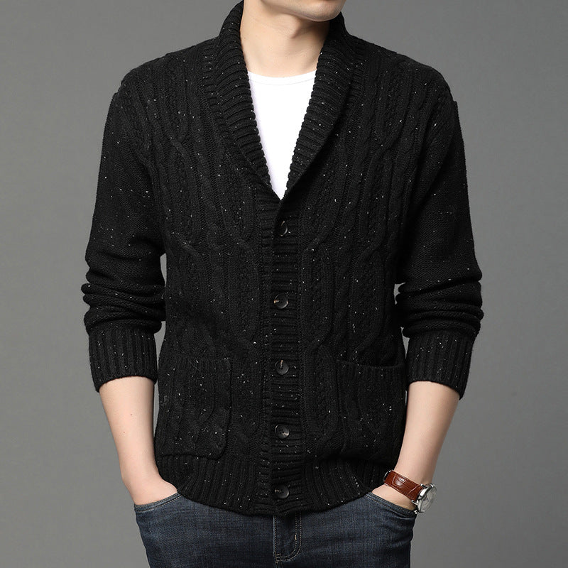 UrbanStoff | Strickjacke Jacquard