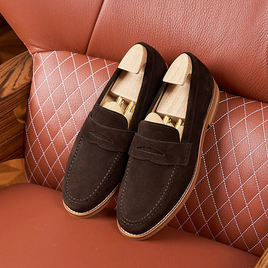 Business Casual Wildleder-Loafer