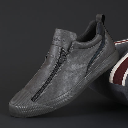 Herren Freizeit-Sneaker mit Reißverschluss