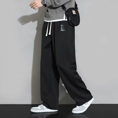 Weitbeinige Sport-Sweatpants