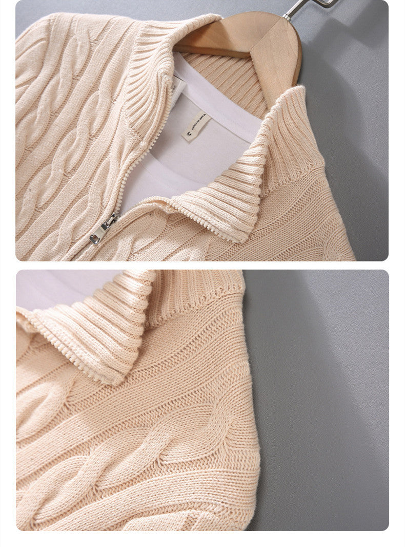 UrbanCore Half-Zip Winterpullover